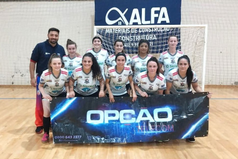 Futsal Feminino de Nova Santa Rosa se classifica para a final do Regional Sicredi
